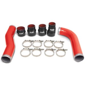 Dodge Ram Boost Tube System - Banks Power - High Flow with Silicone Couplers - Red - `07-`09
